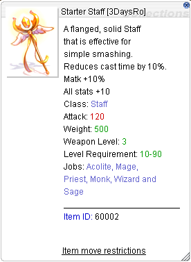 Starter Staff Preview